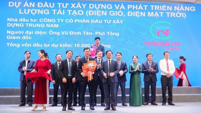 C&ocirc;ng ty cổ phần Đầu tư X&acirc;y dựng Trung Nam nhận bản ghi nhớ đầu tư Dự &aacute;n điện gi&oacute;, điện mặt trời tại Gia Lai.