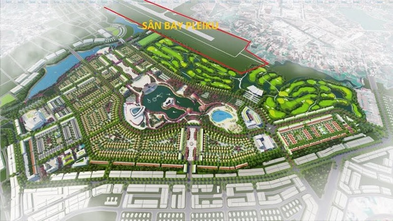 Ảnh phối cảnh Dự &aacute;n Khu đ&ocirc; thị CK54.