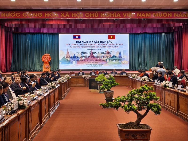 Quang cảnh hội nghị k&yacute; kết bản ghi nhớ