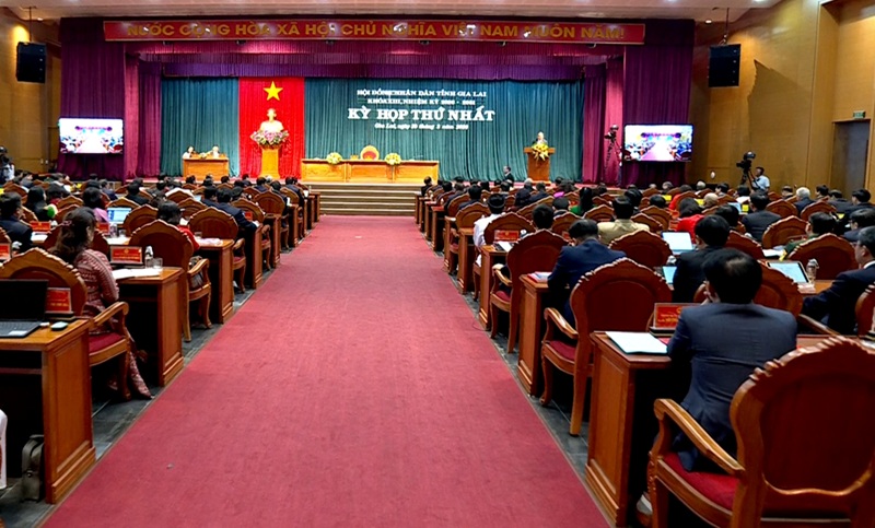 HĐND tỉnh Gia Lai khóa XIII tổ chức Kỳ họp thứ I.