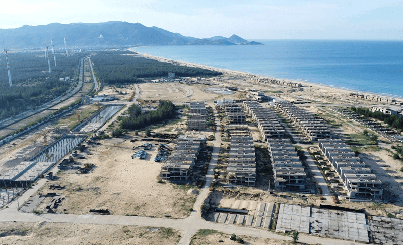 Dự án Laimian triển khai được nhiều hạng mục xong dừng thi công thời gian dài.