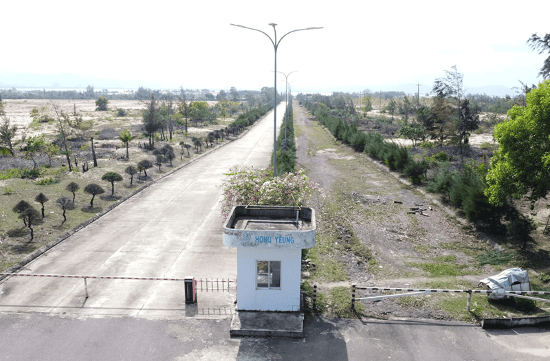 Khu c&ocirc;ng nghiệp Nhơn Hội - Khu B nằm trong Khu kinh tế Nhơn Hội. Ảnh: T.X.