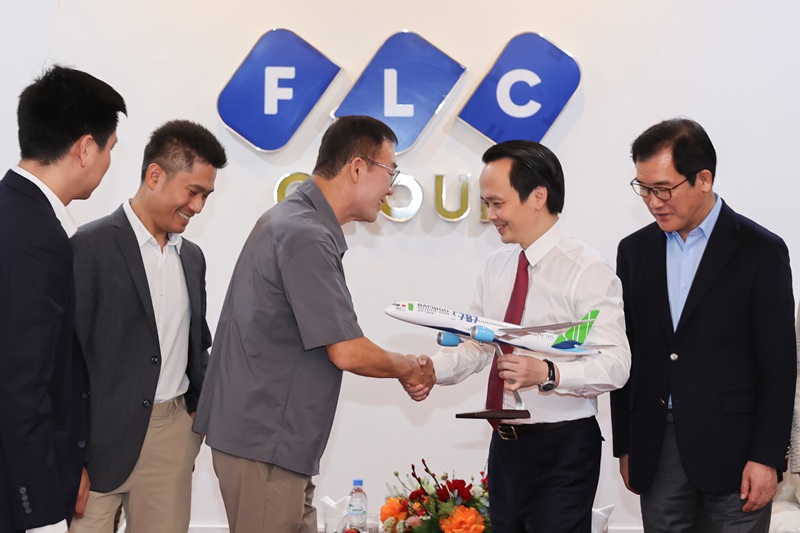 Buổi làm việc giữa FLC, Bamboo Airways và Quỹ đầu tư Eastbridge Partners
