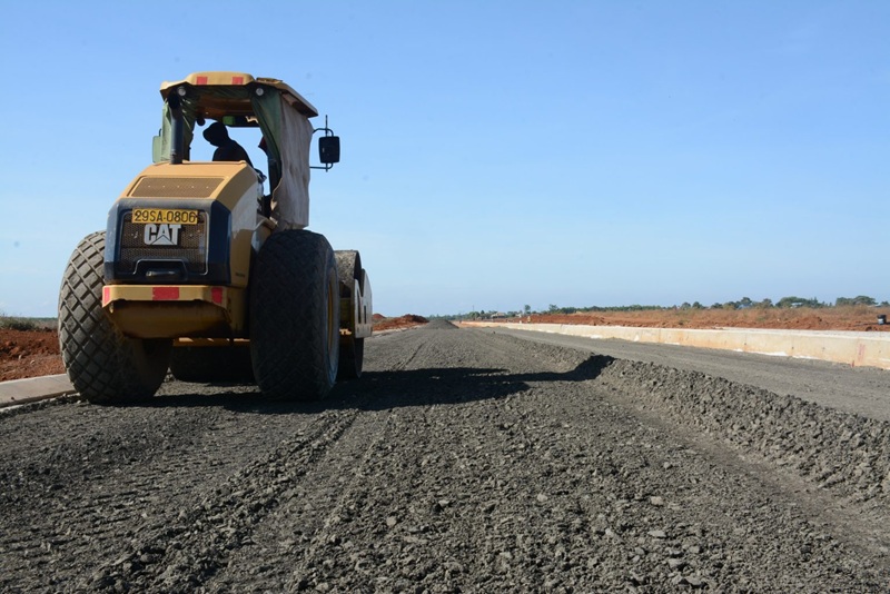 Khu công nghiệp Nam Pleiku được yêu cầu khẩn trương hoàn thiện hạ tầng kỹ thuật. Ảnh: Công ty Cao su Chư Sê.