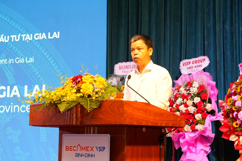 Ông Nguyễn Hữu Quế, Phó chủ tịch UBND tỉnh Gia Lai Trong định hướng phát triển, tỉnh Gia Lai xác định ESG sẽ là một trong những tiêu chuẩn quan trọng để nâng cao năng lực cạnh tranh