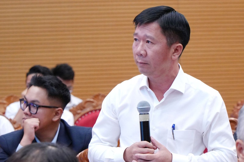 ng Nguyễn Văn Lăng, Tổng giám đốc Công ty cổ phần Becamex Bình Định đề xuất các giải pháp liên quan đến ESC.