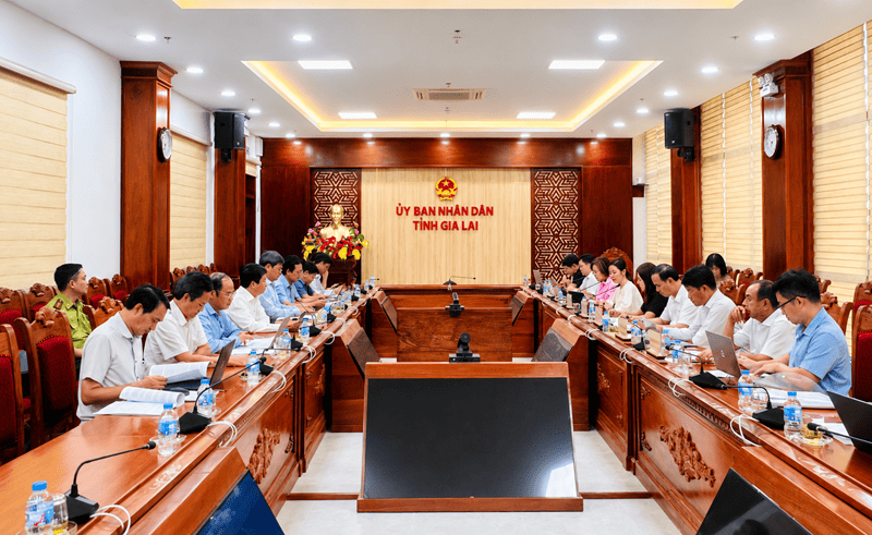 Tổng c&ocirc;ng ty Truyền tải điện Quốc gia (EVNNPT) v&agrave; ng&acirc;n h&agrave;ng Ph&aacute;t triển ch&acirc;u &Aacute; (ADB) c&oacute; buổi l&agrave;m việc với UBND tỉnh Gia Lai về c&ocirc;ng t&aacute;c thẩm định t&agrave;i trợ vốn ODA cho Dự &aacute;n Đường d&acirc;y 500kV B&igrave;nh Định - Kr&ocirc;ng Buk.