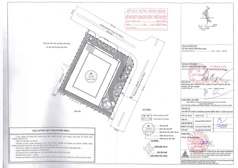 Quy hoạch tổng thể mặt bằng Khu đất K200.