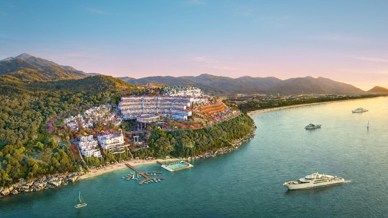 Ảnh phối cảnh của Dự án The Hera Resort.