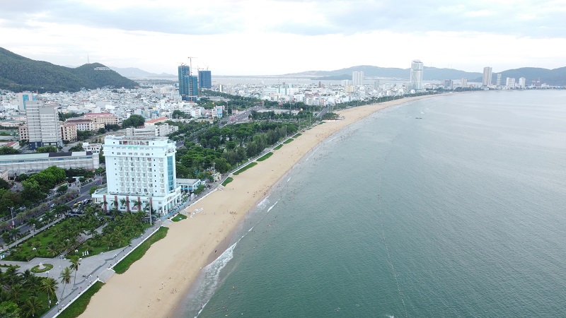 Một g&oacute;c đ&ocirc; thị khu vực Quy Nhơn, tỉnh Gia Lai.