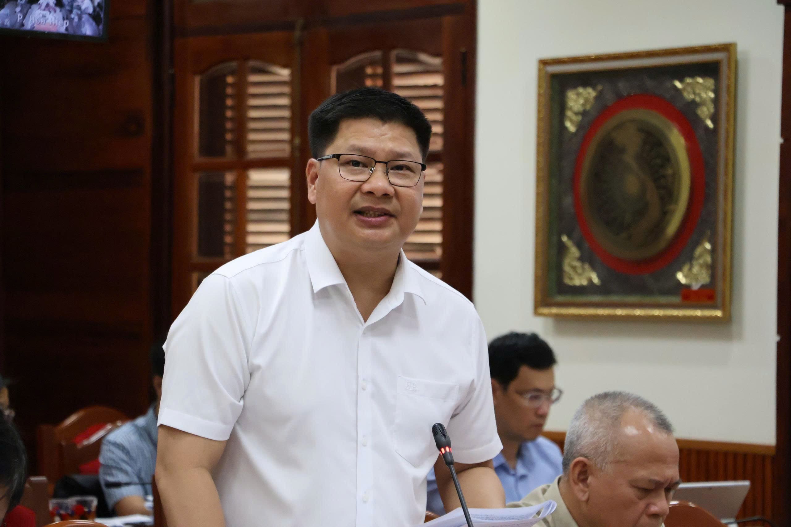 Ông Cao Đình Huy, Giám đốc Sở tài chính Đắk Lắk kiến nghị các địa phương khẩn trương xử lý các tài sản dôi dư.