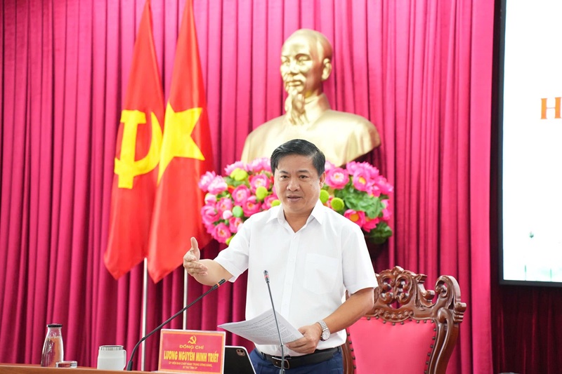 Ông Lương Nguyễn Minh Triết, Bí thư Tỉnh ủy Đắk Lắk nhấn mạnh: xây dựng Buôn Ma Thuột trở thành đô thị xanh, thông minh, giàu bản sắc trong dài hạn.