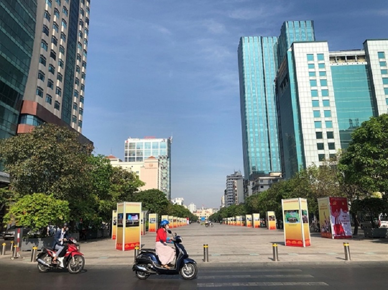 Giao thông trên đường Nguyễn Huệ sẽ được điều chỉnh để phục vụ lễ hội