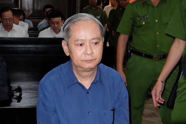 Bị cáo Nguyễn Hữu Tín, nguyên Phó Chủ tịch UBND TP.HCM