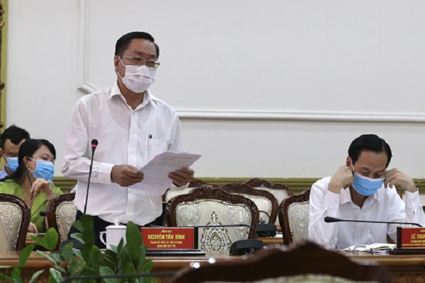 Ông Nguyễn Tấn Bỉnh, Giám đốc Sở Y tế TP.HCM 