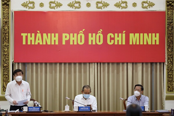 Ông Nguyễn Thành Phong, Chủ tịch UBND TP.HCM  nhận định số ca nhiễm có thể sẽ vẫn tăng trong thời gian tới