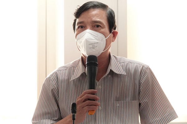 ông Nguyễn Hữu Hưng, Phó Giám đốc Sở Y tế TP.HCM chia sẻ tại buổi họp