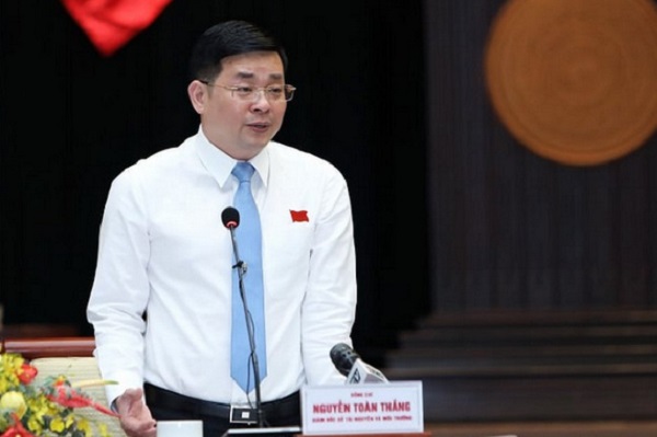 Ông Nguyễn Toàn Thắng, Giám đốc Sở Tài nguyên và Môi trường TP.HCM