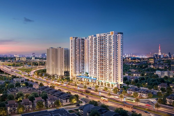 Phối cảnh Dự án Moonlight Avenue tại trung tâm TP.Thủ Đức, TP.HCM.