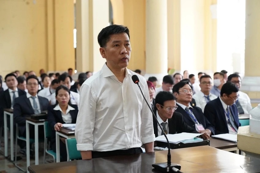 Bị cáo Võ Tấn Hoàng Văn