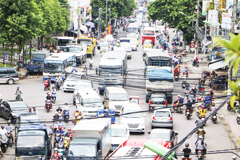 Giao thông TP Nha Trang đang ngày một bức bí