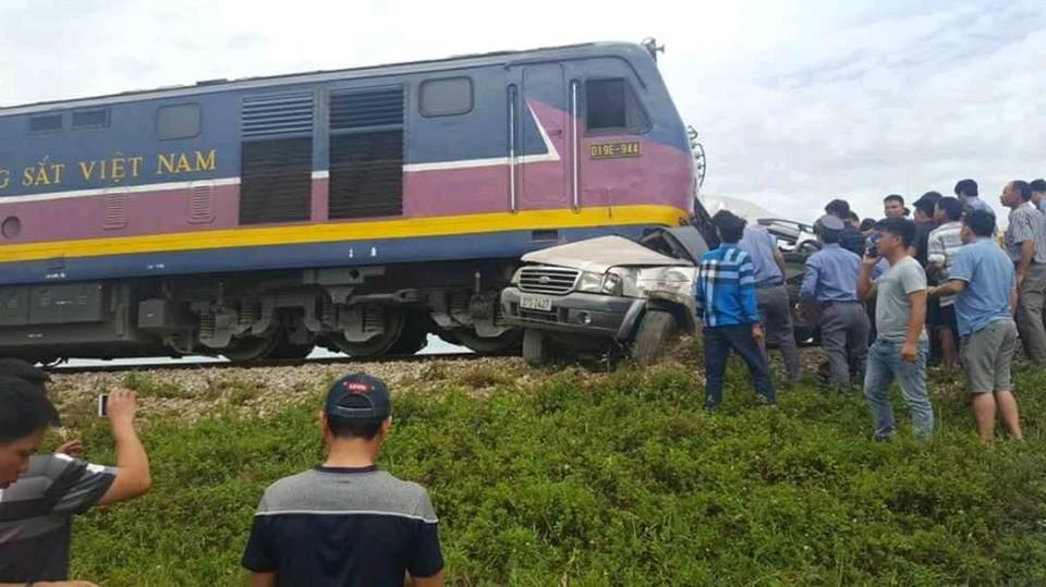 Tai nạn đường sắt nghiêm trọng tại Nghệ An