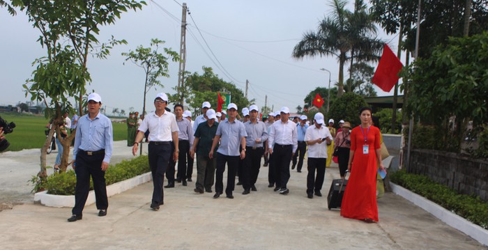 Nghi Xuân trở thành huyện đầu tiên đạt chuẩn nông thôn mới của tỉnh Hà Tĩnh trước thời hạn 2 năm