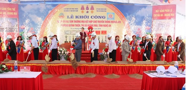 Trung tâm Thương mại kết hợp chợ truyền thống được xây dựng tại phía Bắc Nghệ An giúp vùng này giải quyết nhu cầu thiết thực của vùng