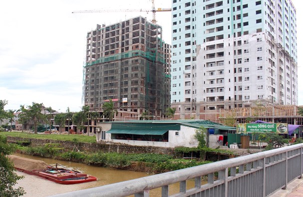 Những năm gần đây tại TP Vinh, Nghệ An xuất hiện dày đặc bởi các Dự án chung cư cao tầng