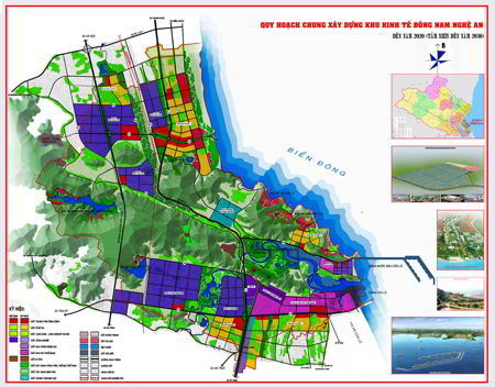 Việc quy hoạch chung xây dựng KKT Đông Nam Nghệ An đã trải qua 12 năm