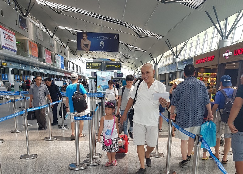 dự kiến đến năm 2020, lượng hành khách thông qua sân bay Đà Nẵng đạt 13 triệu lượt khách/năm,