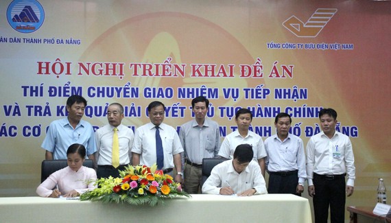 Các sở ngành, quận huyện TP Đà Nẵng ký kết thực hiện thí điểm đề án