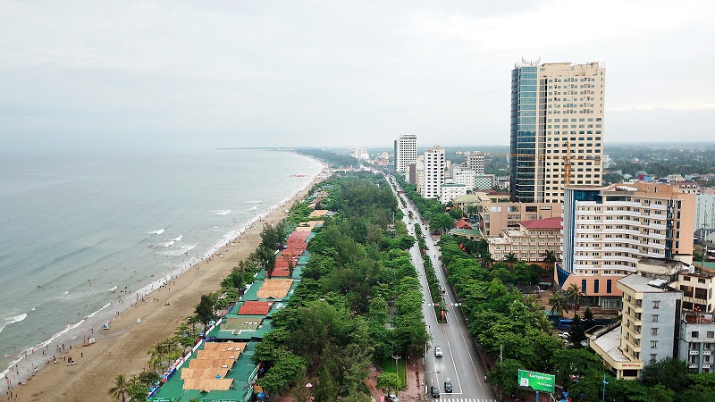 Một góc TX Cửa Lò, tỉnh Nghệ An
