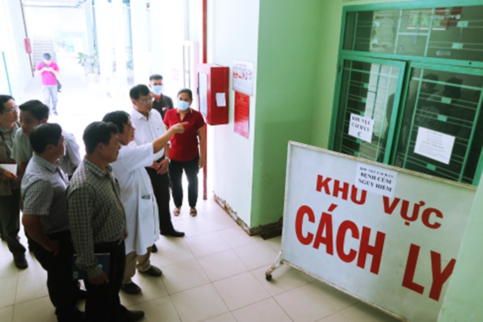 Khu vực cách ly Bệnh viện nhiệt đới tỉnh Khánh Hòa