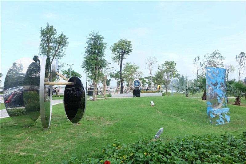 Đà Nẵng sẽ mở rộng vườn tượng APEC bao gồm các hạng mục: công viên, vườn dạo kết nối với vườn tượng hiện trạng; khu vực sân khấu, sân phun nước...