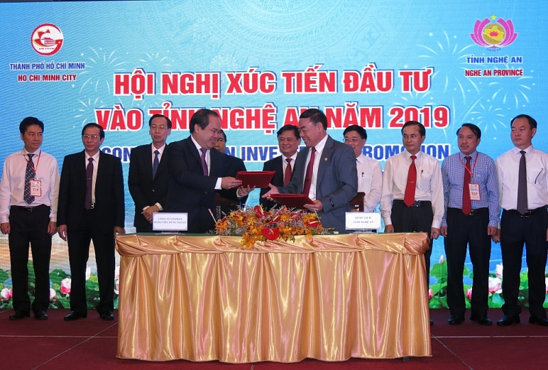 Nghệ An kêu gọi doanh nghiệp TP. Hồ Chí Minh đầu tư vào 117 Dự án trọng điểm