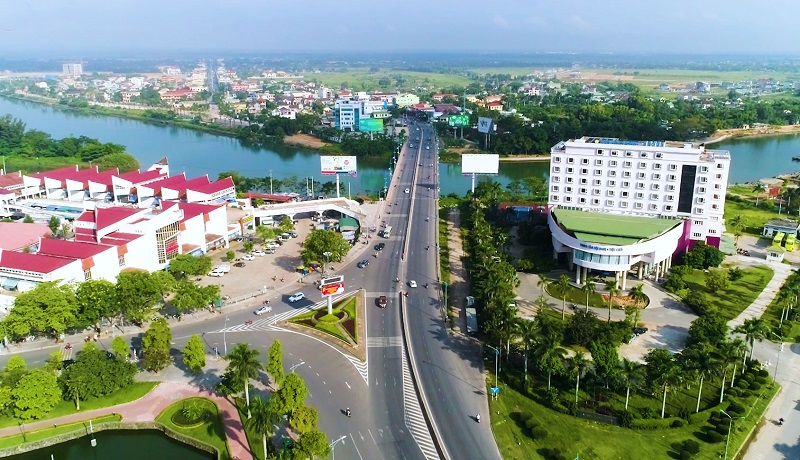 Một góc thành phố Đông Hà, Quảng Trị