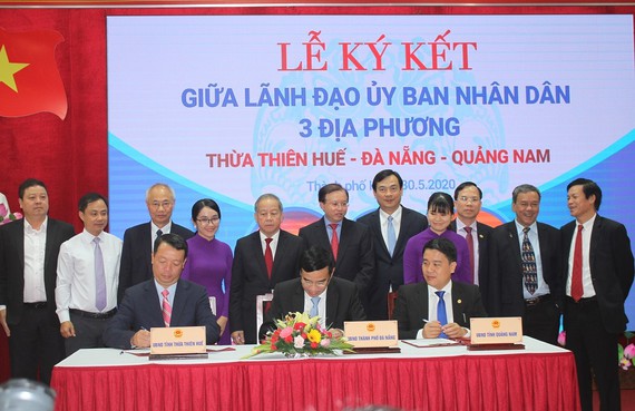 Thừa Thiên-Huế cùng Đà Nẵng và Quảng Nam hợp tác phát triển du lịch