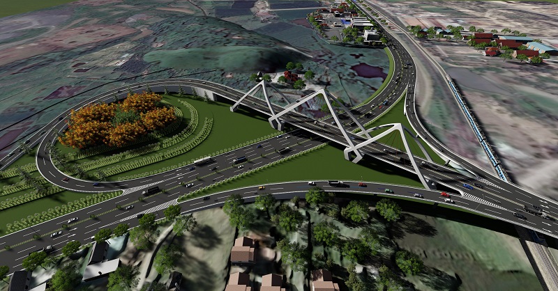 Dự án Nút giao thông khác mức đường Hùng Vương – Quốc lộ 1A – Điểm đấu nối “khai thông” của tỉnh Phú Yên