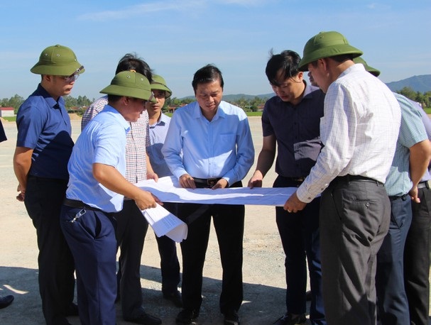 Lãnh đạo UBND tỉnh Nghệ An kiểm tra tiến độ GPMB tuyến cao tốc đường bộ Bắc-Nam 