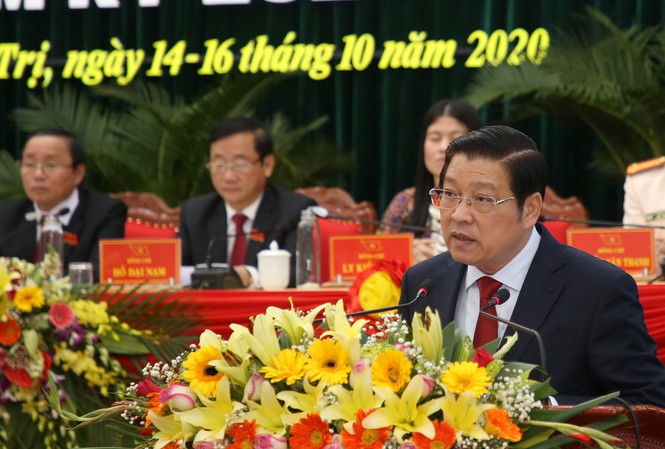 Ông Phan Đình Trạc đề nghị, nhiệm kỳ tới, tỉnh Quảng Trị cần đẩy nhanh tiến độ các công trình trọng điểm phát triển kinh tế