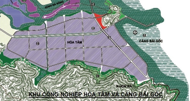 Là cảng chuyên dùng của Khu phi thuế quan và KCN lọc hóa dầu Hòa Tâm, thuộc địa bàn xã Hòa Tâm, thị xã Đông Hòa, tỉnh Phú Yên. Diện tích 134 ha. 