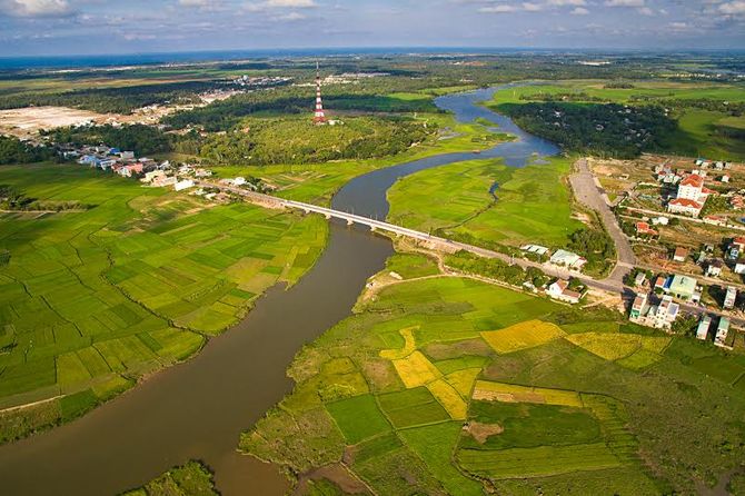 Một đoạn sông Bàn Thạch qua Phú Yên