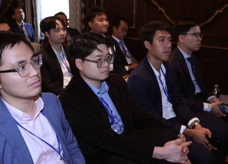 C&aacute;c đại biểu tham dự buổi gặp gỡ. (Ảnh: Thống Nhất/TTXVN)