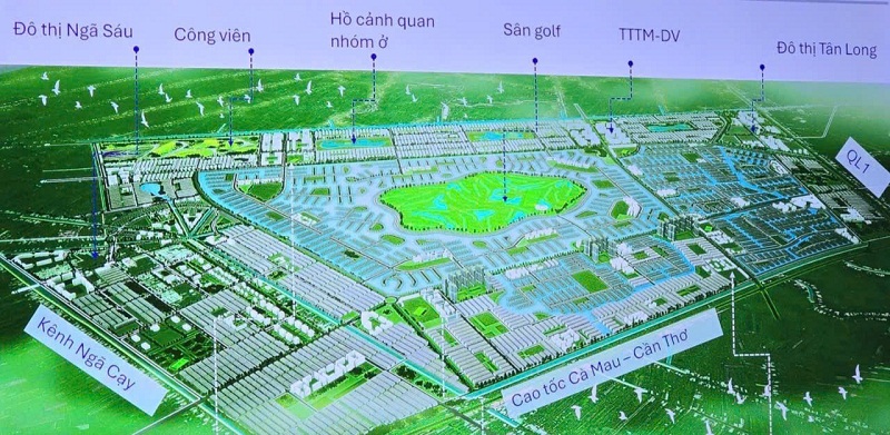 Vị tr&iacute; khu vực lập quy hoạch Khu đ&ocirc; thị du lịch nghỉ dưỡng Mekong.jpg