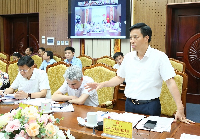 2. Ph&oacute; Chủ tịch UBND tỉnh Lại Văn Ho&agrave;n ph&aacute;t biểu _.jpg