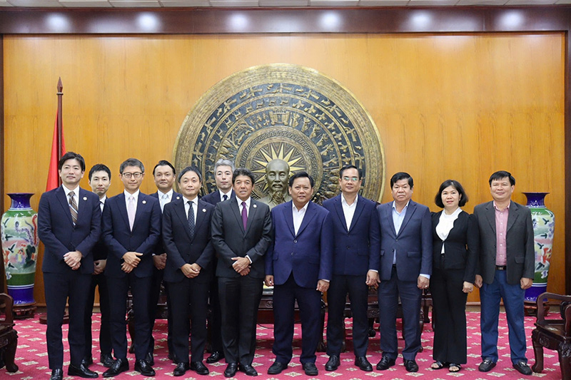 L&atilde;nh đạo tỉnh T&acirc;y Ninh tiếp đo&agrave;n c&ocirc;ng t&aacute;c Hiệp hội Doanh nghiệp Nhật Bản tại TPHCM (JCCH). Ảnh_ www.tayninh.gov.vn.jpg