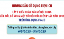 Hướng dẫn góp ý sửa đổi Hiến pháp năm 2013 trên VNeID
