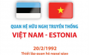 Quan hệ hữu nghị truyền thống Việt Nam - Estonia