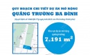 Quy hoạch chi tiết Dự án mở rộng Quảng trường Ba Đình